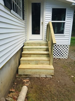 Steps in West Gardiner