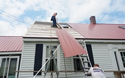 Bi Rib metal roof Waldoboro