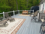 Large Trex deck project in Litchfield