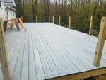 Large Trex deck project in Litchfield