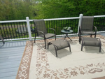 Large Trex deck project in Litchfield